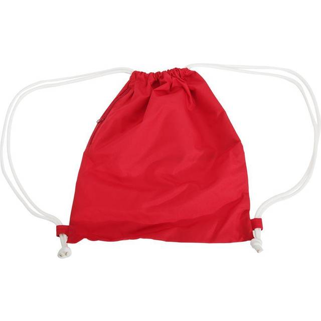 (One Size, Classic Red) Bagbase Icon Drawstring Bag/Gymsac (Pack of 2)