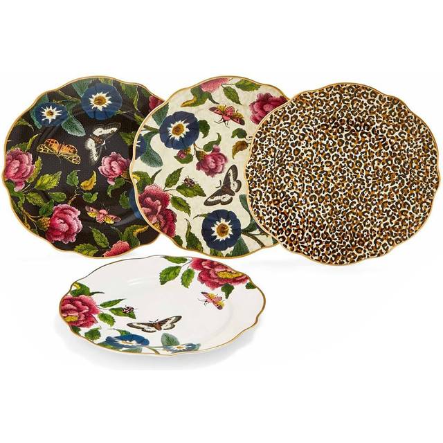 Creatures of Curiosity Assietter 19cm, 4-pack - Spode