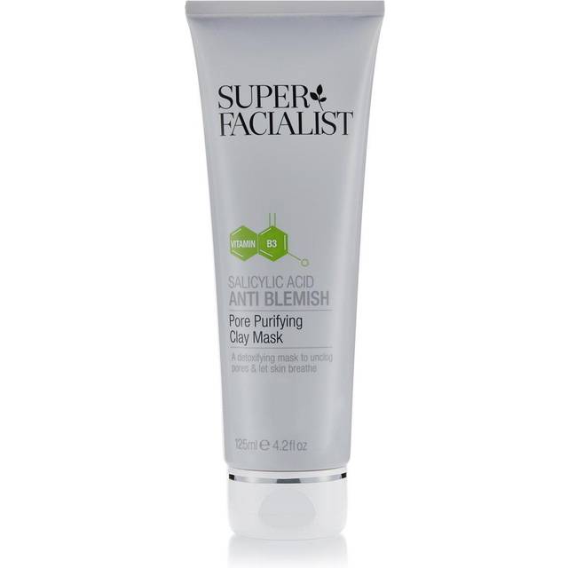 Super Facialist Salicylic Acid Anti Blemish Pore Purifying Clay Mask 125ml