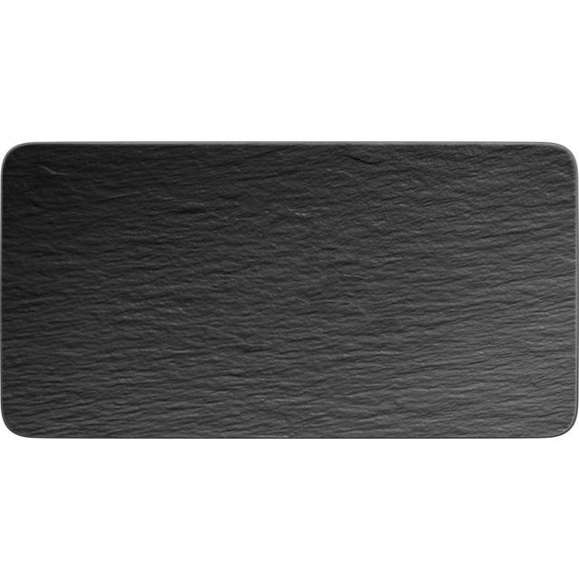 Manufacture Rock Serving Plate, Black 35 cm