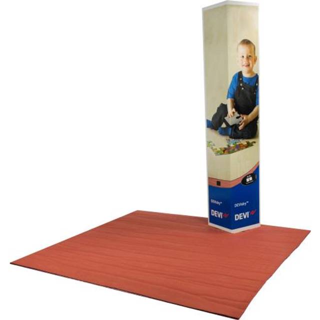 Golvvärmematta Dry 5m² 55W/m² 242W Devi
