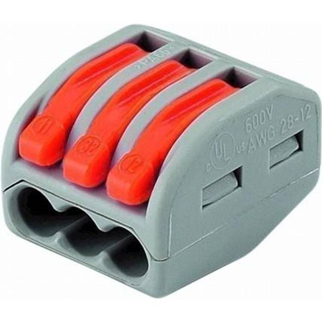 Wago Cable Connectors 3 Ports 222 Series