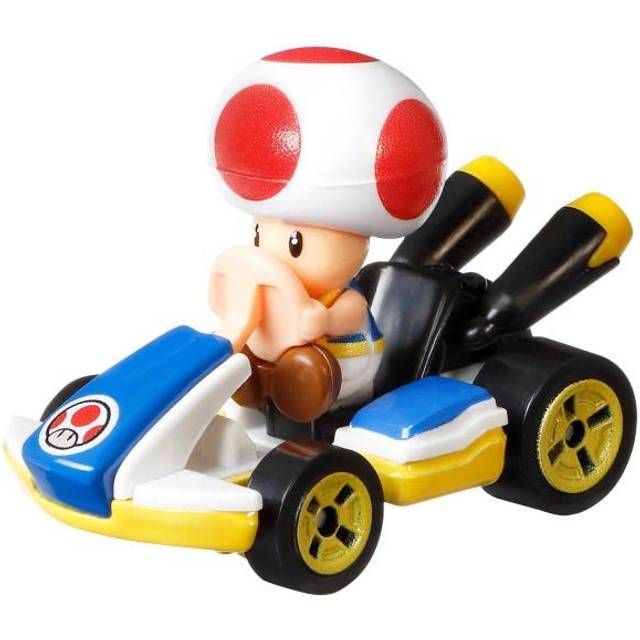 Hot Wheels Mario Kart - Toad Standard Kart 1:64 Diecast Vehicle