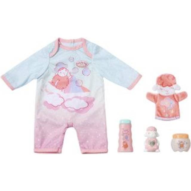 Zapf Creation Baby Annabell Baby Care Toy Set for 43 cm Doll - Easy for Small Hands, Creative Play Promotes Empathy & Social Skills, For Toddlers 3 ye