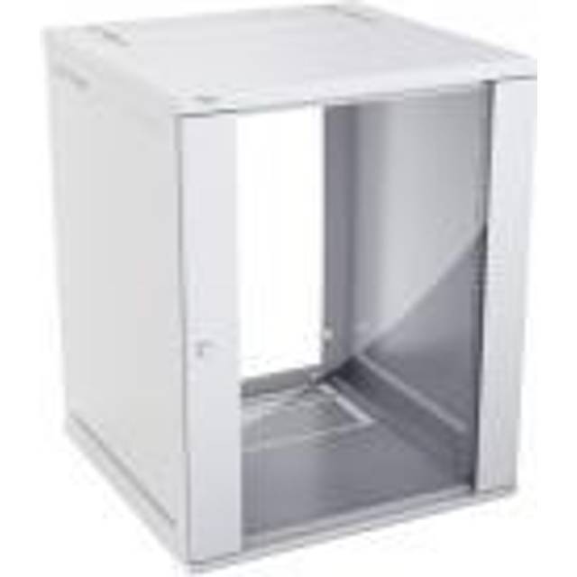 Schneider Electric Actassi Vægrack 15HE 600x600x752 mm med glasdør, fladpak