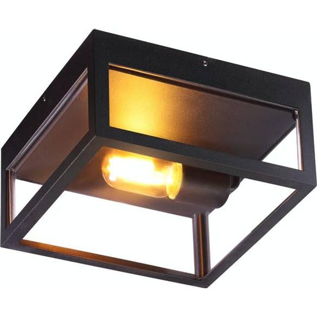Plafond Aneta Lighting Arendal Ute Svart