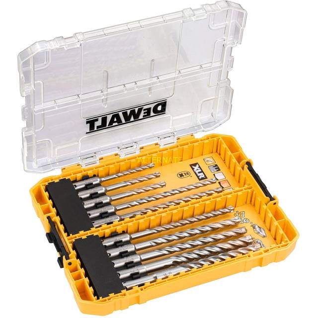 DeWalt DT70752 SDS Plus XLR Full Head Carbide Drill Bit Set, 10 Piece DEWDT70752