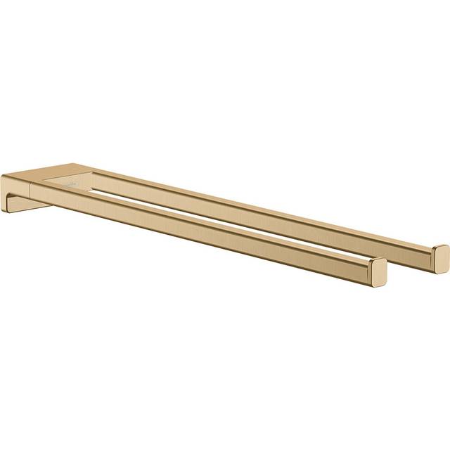 Hansgrohe AddStoris Brushed Bronze Wall Mounted Twin Towel Holder