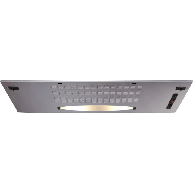 CDA CCA72SI Silver 70cm Under Canopy 3 Speed Cooker Hood
