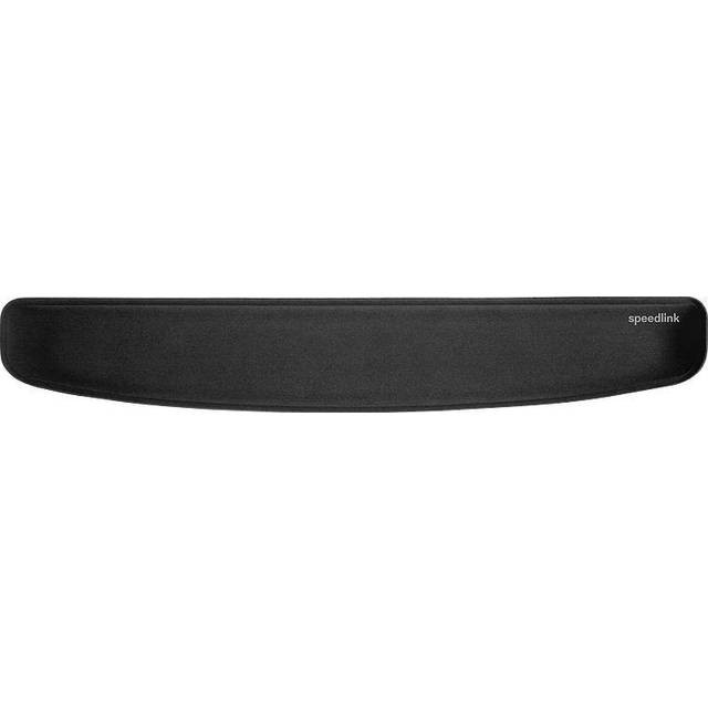 Speedlink SATEEN ergonomiskt handledsstöd – mjukt täckande, halkfri bas, svart