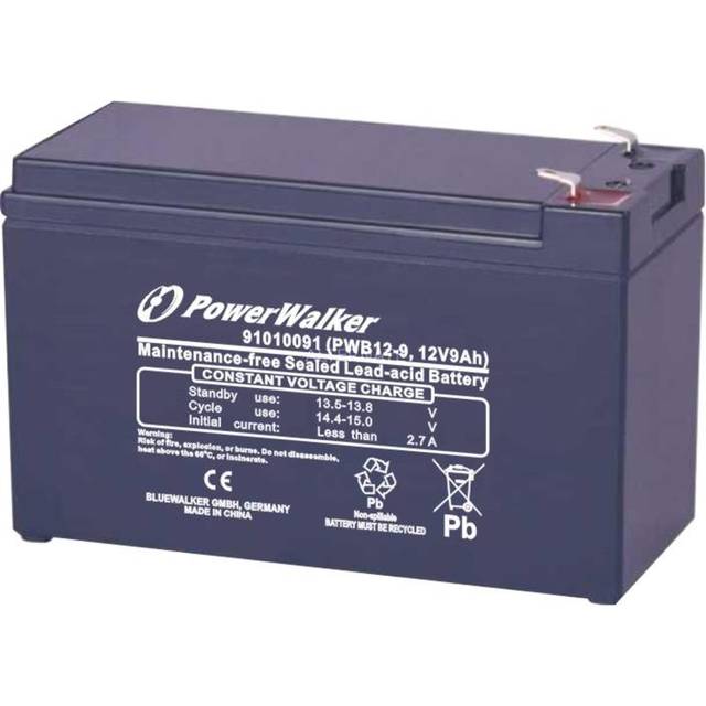 Powerwalker 91010091 Battery 12v/9ah Pwb12-9