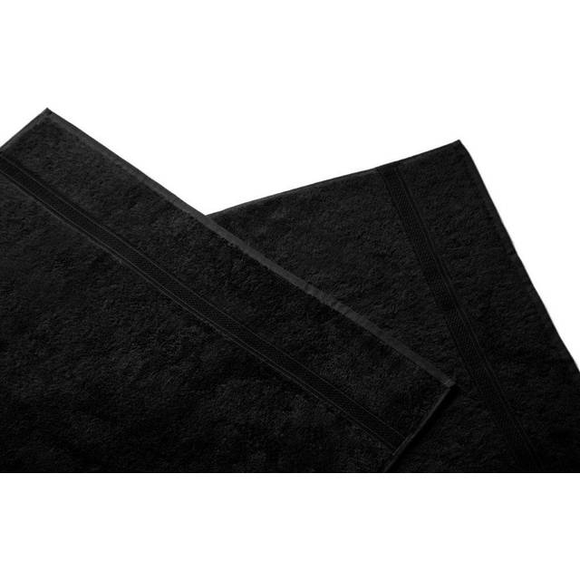 (One Size, Black) Belledorm Hotel Madison Face Cloth