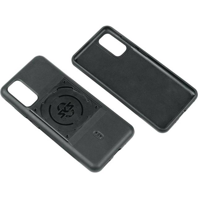 SKS GERMANY COMPIT COVER för Samsung S20, mobiltelefonskal med fästanordning (kompatibelt med COMPIT-system, tillverkad av slitstark 2-komponentplast, behaglig känsla), svart
