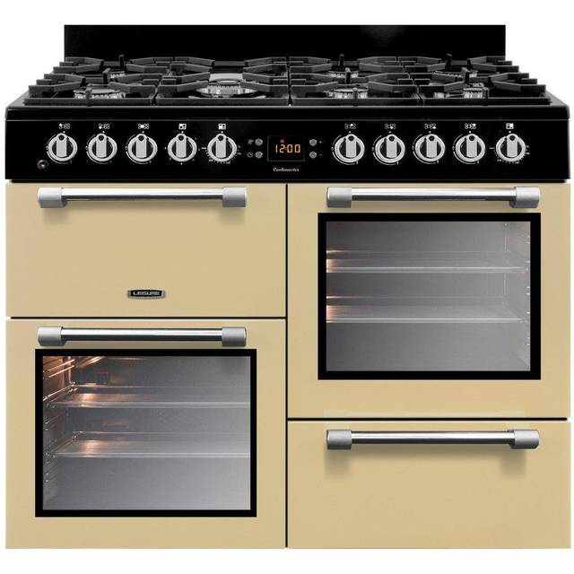 LEISURE Cookmaster CK100G232C 100 cm Gas Range Cooker - Cream, Cream