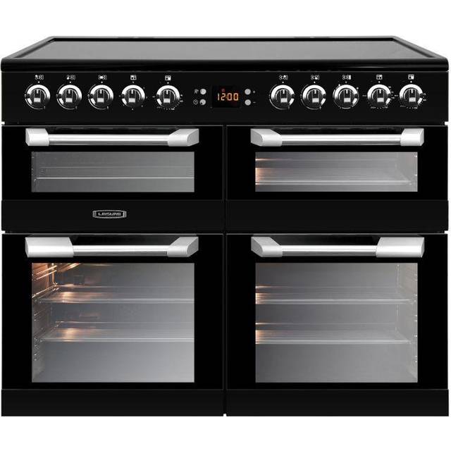 Leisure Cuisinemaster CS100C510K 100cm Electric Range Cooker with Ceramic Hob - Black - A/A/A Rated