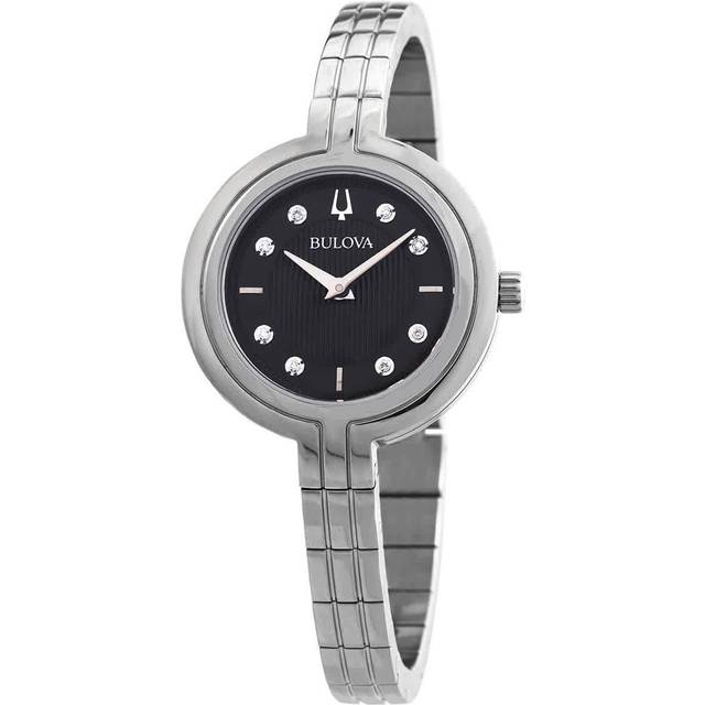 Bulova Rhapsody WoMens Silver Watch 96P215 Stainless Steel - One Size