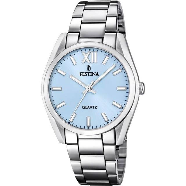 Festina Boyfriend Stainless Steel Blue Dial Quartz F20622-3 Women's Watch