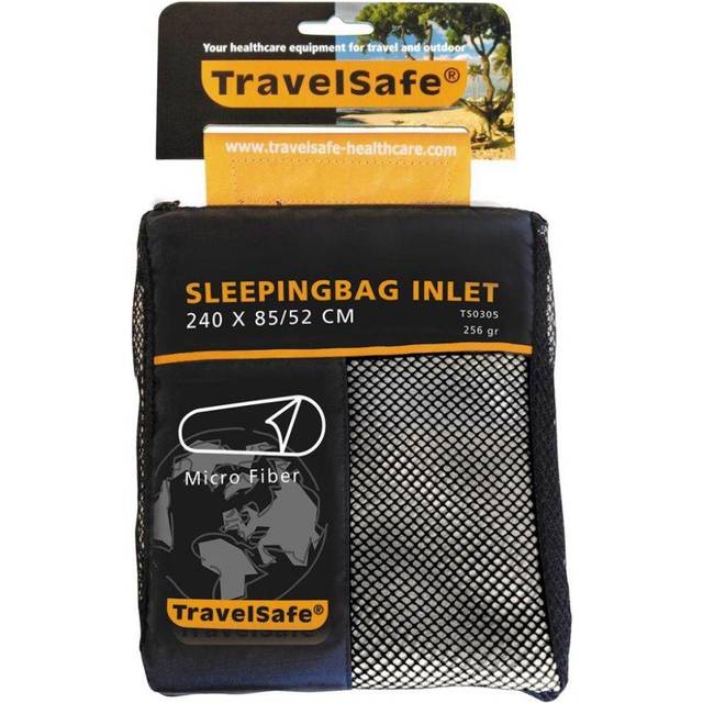 TravelSafe Outdoor Sleeping Bag Inlet Sleeping Bag Sheet Futon Microfiber TS03050000 white