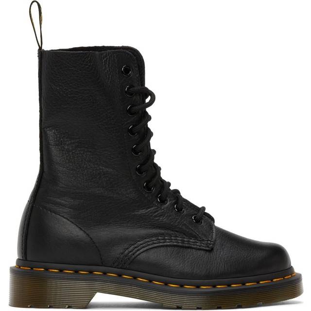 Dr. Martens Women's 1490 Virginia Leather 10-Eye Boots - Black - UK 8