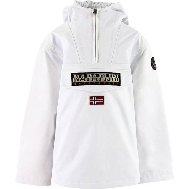 Waterproof jacket for children Napapijri Rainforest Sum 4 - Blanc