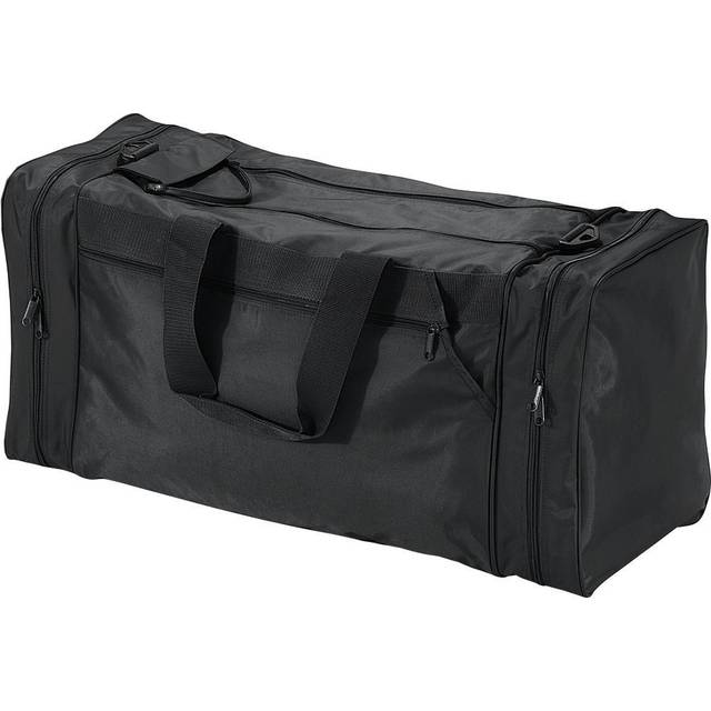 (One Size, Black) Quadra Jumbo Sports Duffle Bag - 74 Litres
