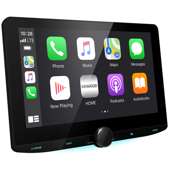 Kenwood DMX9720XDS, 10.1" skärm, Android Auto och CarPlay