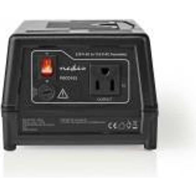Nedis Omvandlare 230 V likström - 110 V växelström, 300 W jordat US-uttag