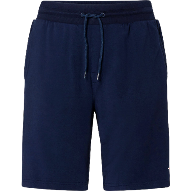 Tommy Hilfiger Logo Tape Bermuda Shorts - Navy