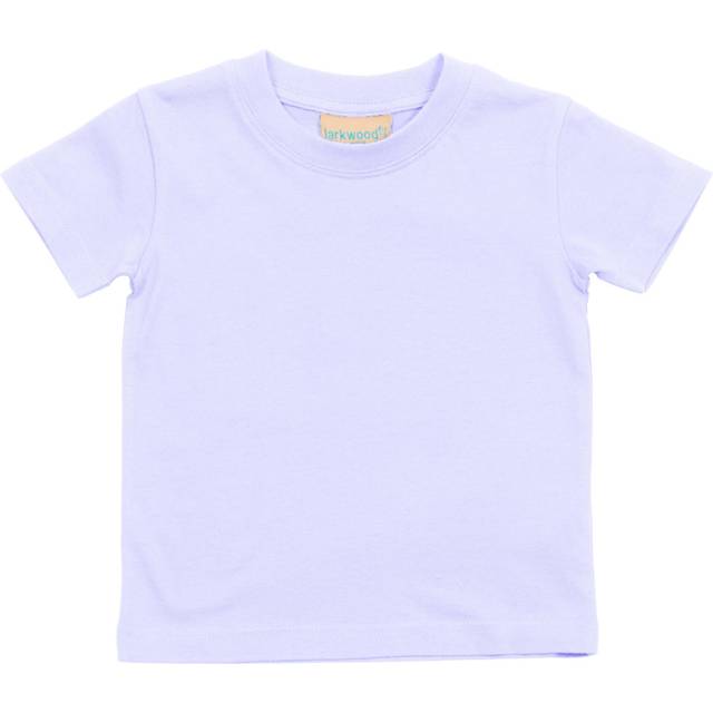 (5-6, Pale Blue) Larkwood Baby/Childrens Crew Neck T-Shirt / Schoolwear