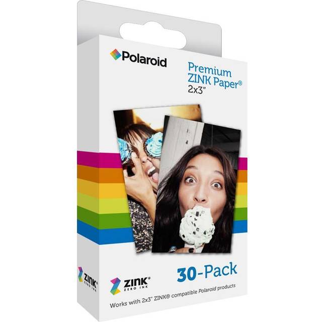Polaroid ZINK Zero-Ink fotopapper 2 x 3 (30 pack)