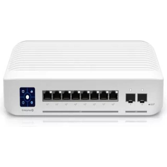 Ubiquiti USW-ENTERPRISE-8-POE Networks UniFi Enterprise 8 PoE Managed L3 2.5G Ethernet (100/1000/2500) Power over Ethernet (PoE) Stainless steel