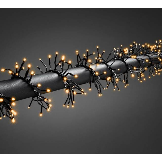 LED Cluster Light Set - Outdoor, Multi-Function, Black Cable - Blue (0.74cm H x 500cm W x 1360cm D)
