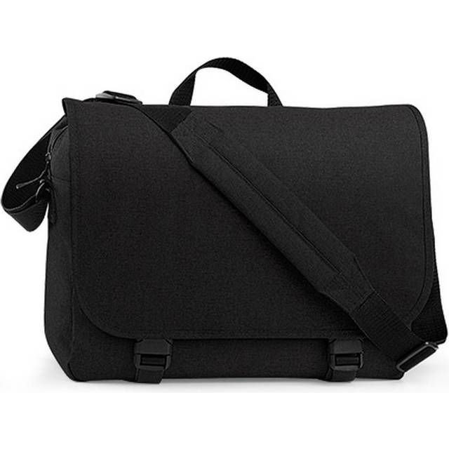 (One Size, Black) BagBase Two-tone Digital Messenger Bag (Up To 15.6inch Laptop Compartment)