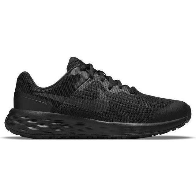 Nike revolution 2 black running shoes best sale