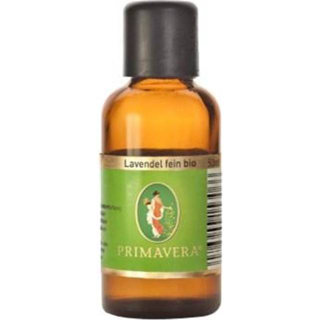 PRIMAVERA eterisk olja lavendel fin bio 50 ml – aromaolja, doftolja, aromaterapi – balanserande, avslappnande – vegan