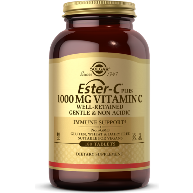 Solgar - Ester C Plus - Vitamin C, 1000 mg - 180 Tabs