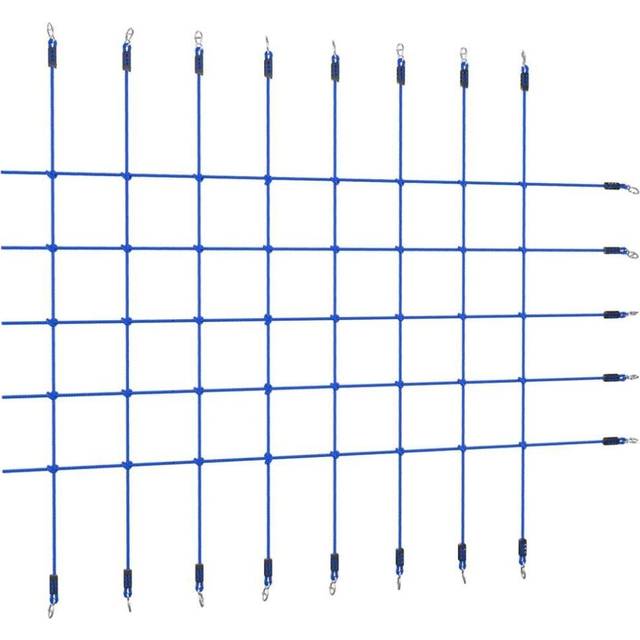 vidaXL Klätternät 200x150 cm blå