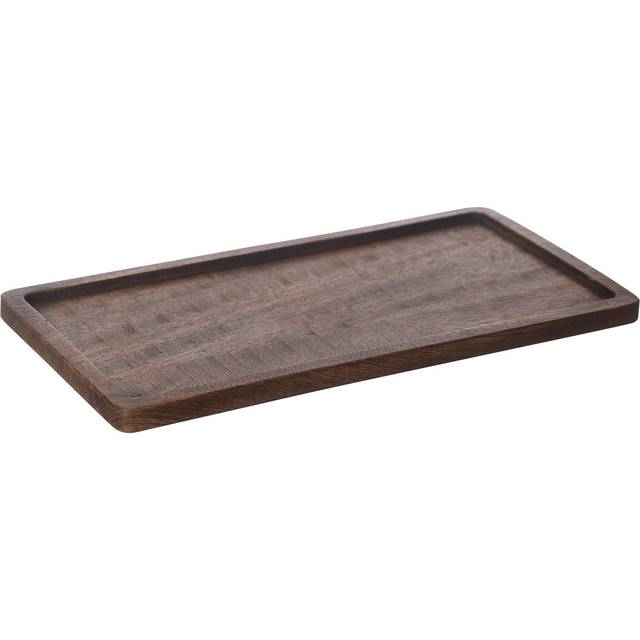 Ernst Träbricka Rektangulär Mörkbrun, 15x30cm - Mörk brun