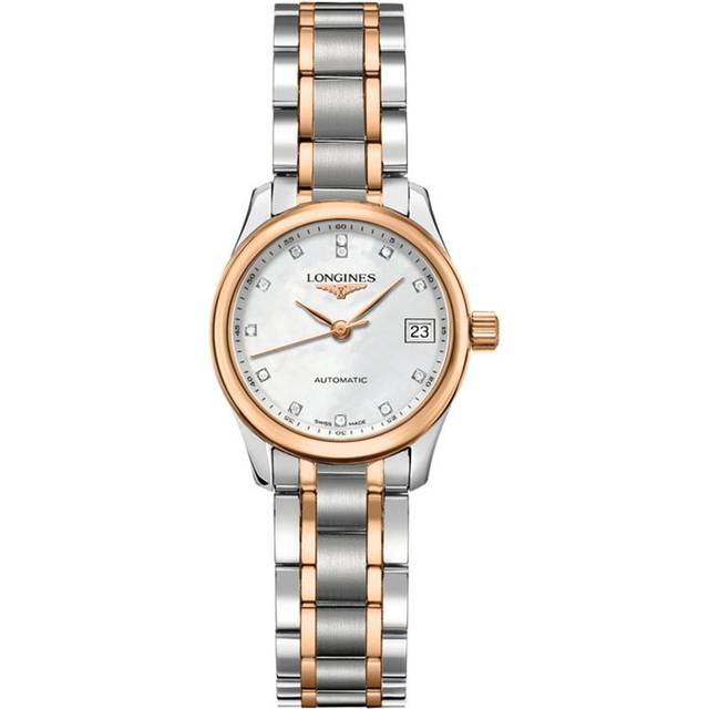 Master Collection 25.5mm Stainless Steel/Gold 18K Automatic Ladies Watch