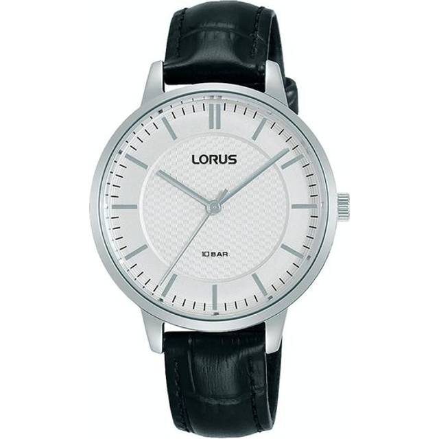 Lorus Ladies Black Strap Watch RG277TX9