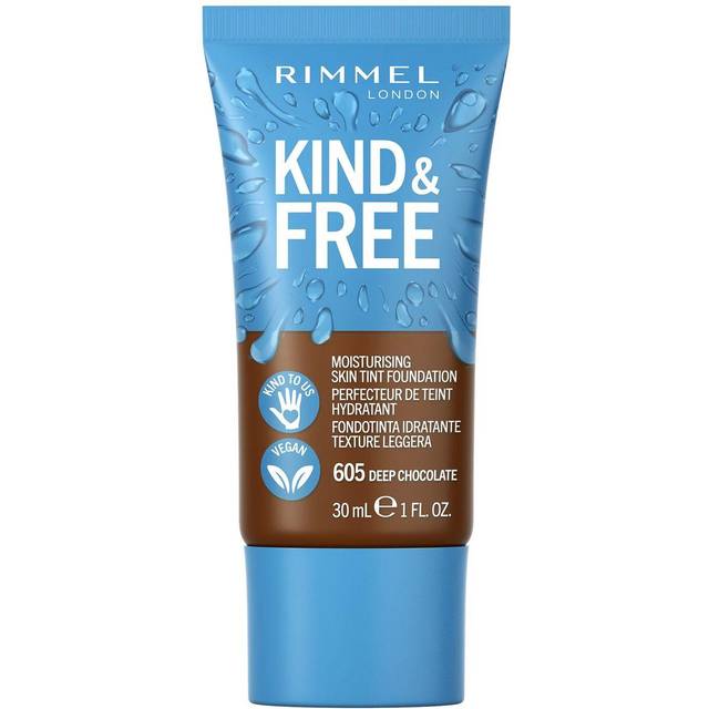 Rimmel Kind & Free Moisturising Foundation Deep Chocolate - 30ml