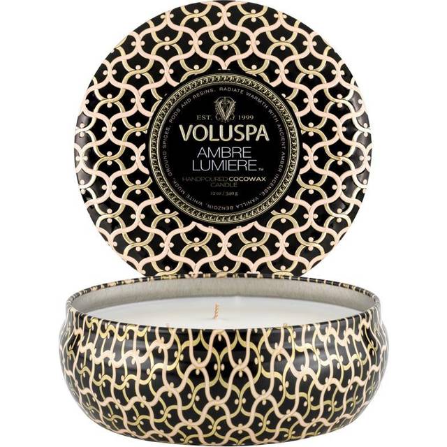 3-Wick Tin Candle Ambre Lumiere - 340 g