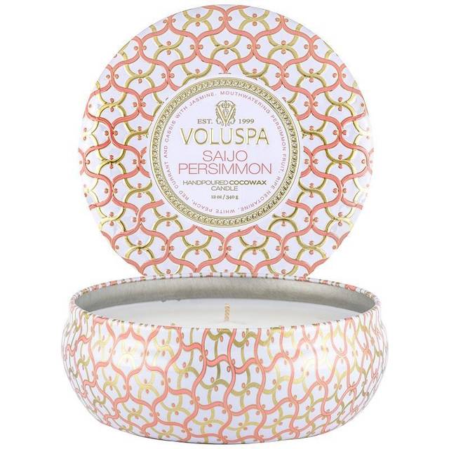 Maison 3 Wick Tin Candle 340g - Saijo Persimmon (340 g)