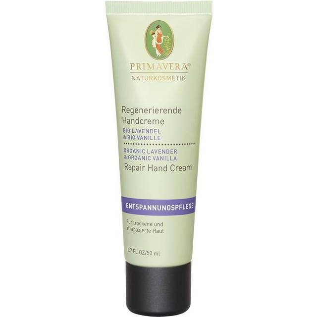 Primavera Repair Hand Cream Organic Lavender & Vanilla 50ml