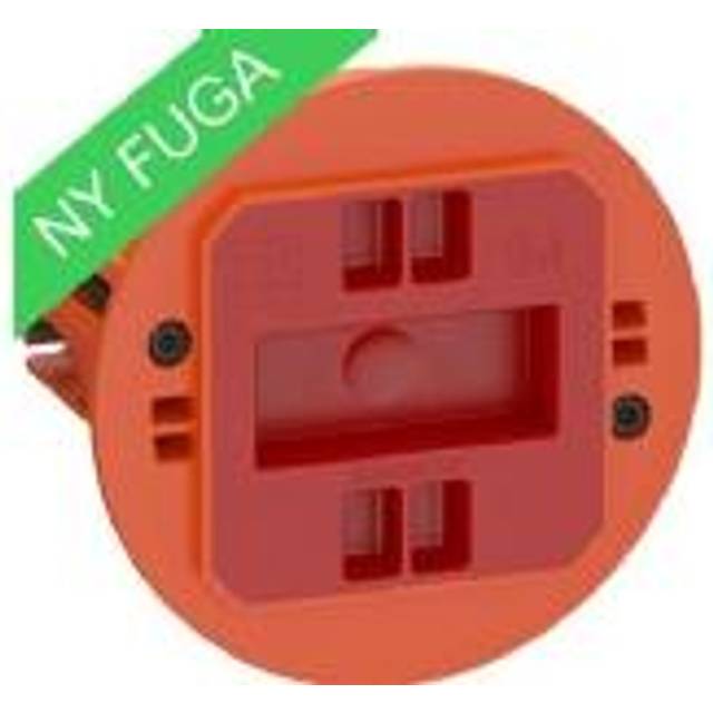 LK FUGA – AIR Slim forfradåse (lufttæt og planforsænket), 1 modul, orange