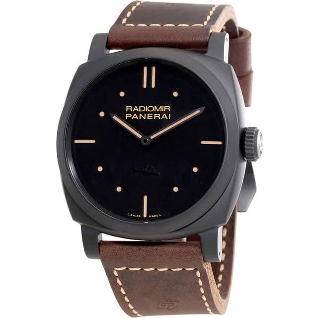 PANERAI Radiomir 1940 3 Days Ceramica 48MM Men's Watch PAM00577 - Black - 48 mm