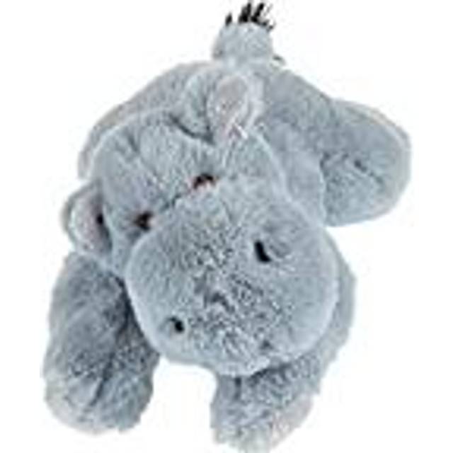 EcoKins Mini Hippo Stuffed Animal 8 inch, Eco Friendly Gifts for Kids, Plush Toy, Handcrafted Using 7 Recycled Plastic Water Bottles