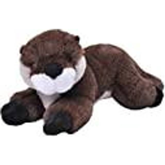 EcoKins Mini River Otter Stuffed Animal 8 inch, Eco Friendly Gifts for Kids, Plush Toy, Handcrafted Using 7 Recycled Plastic Water Bottles