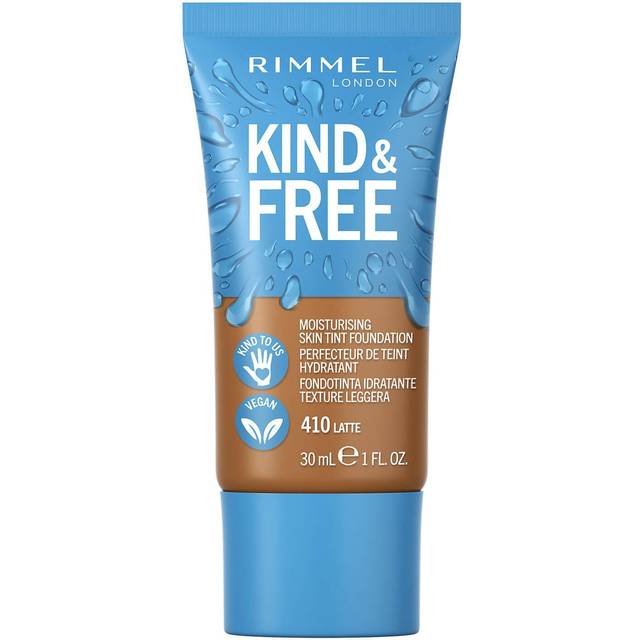 Rimmel Kind and Free Skin Tint Moisturising Foundation 30ml (Various Shades) - Latte