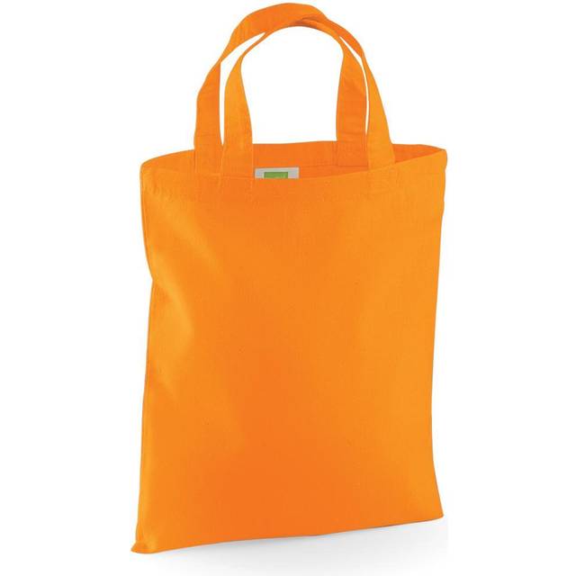 (One Size, Orange) Westford Mill Mini Bag For Life - 4 Litres (Pack of 2)